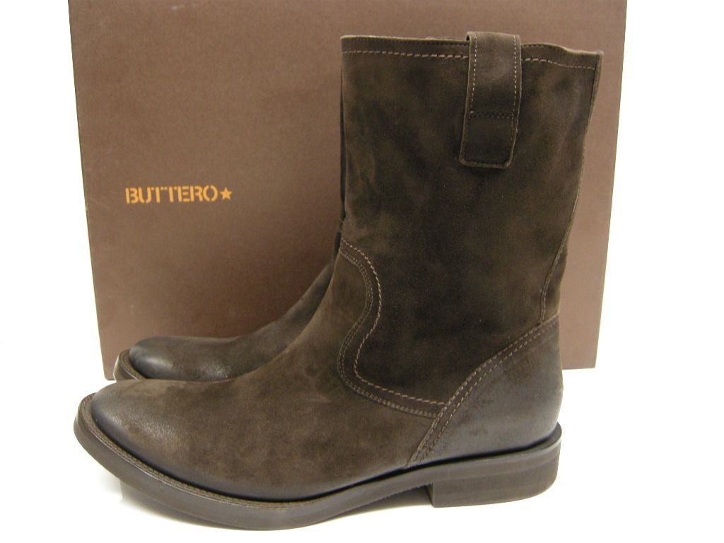 サイズ46 (29-29.5cm相当)□新品□ブッテロ BUTTERO ブーツ ダーク