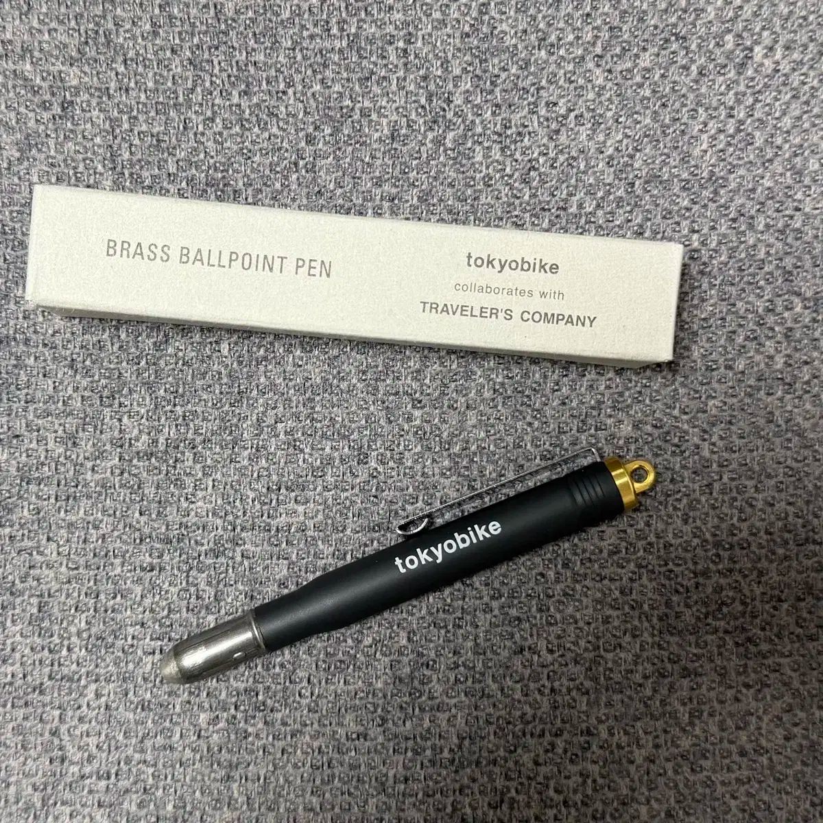 トラベラーズノート BRASSボールペン x トキューバイク