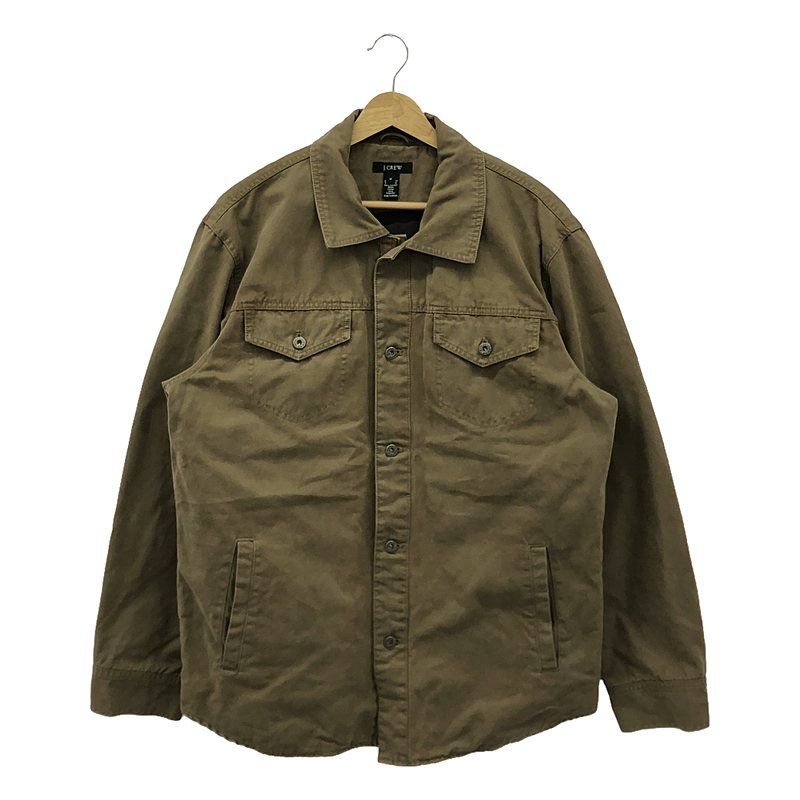 J.CREW / ジェイクルー | ダック シャツ ジャケット | M | ブラウン | メンズ