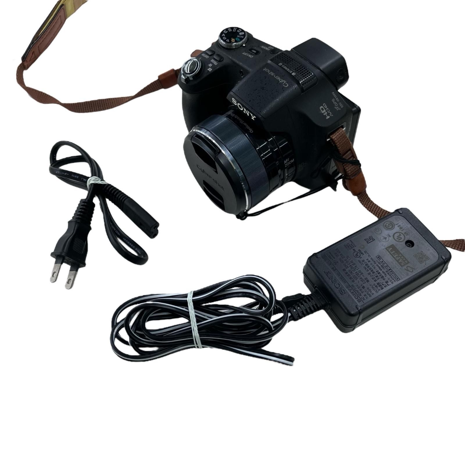 186000 現状品 SONY ソニー デジタルカメラ Cyber-shot DSC-HX100V ブラック