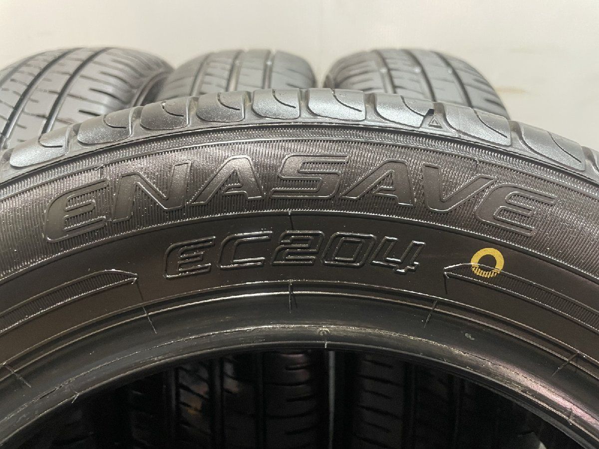DUNLOP ENASAVE EC204 165/65R14 14インチ 4本 夏タイヤ 24年製 バリ溝