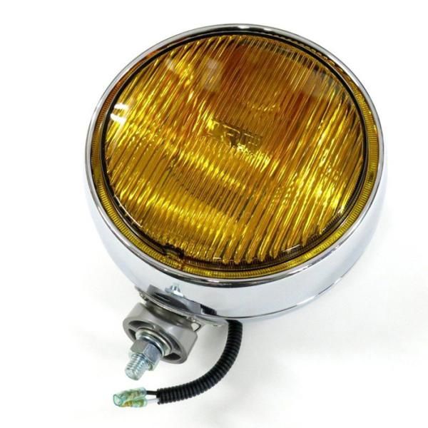 H3 フォグランプ 12V 100W イエローレンズ メッキボディ 9M11 1個 IPF 9M11 E1E1