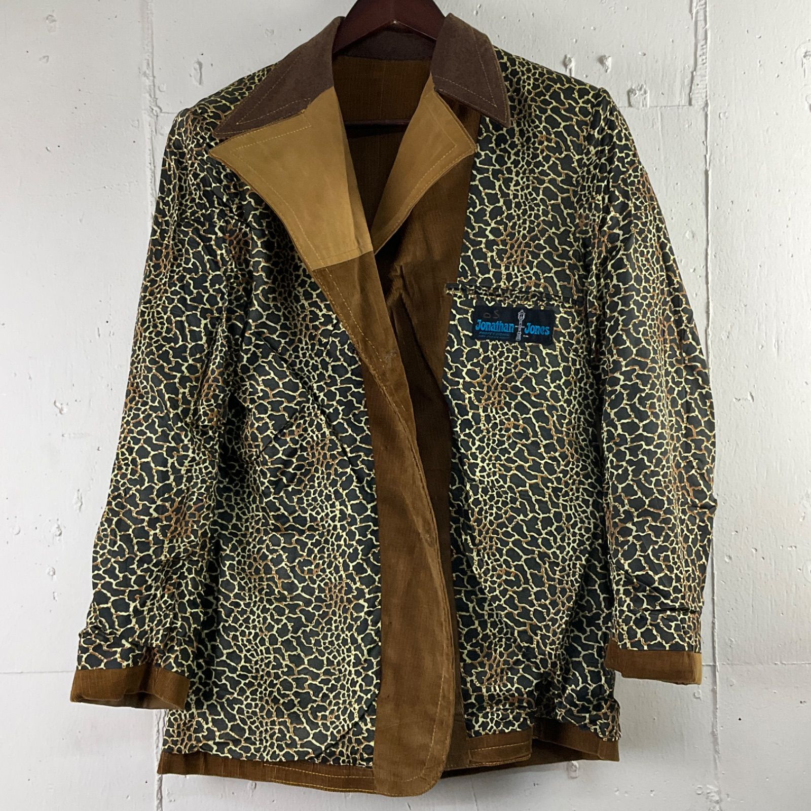 70s vinvage コーデュロイテーラードジャケット 古着 USA製 70年代 70s Jonathan Jones コーデュロイ テーラード