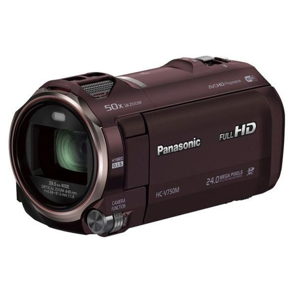 パナソニック ビデオカメラ HC-V750M ブラウン ジャンク品 中古 美品 Panasonic HC-V750M-T ブラウン - メルカリ