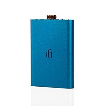 iFi-Audio ポータブルヘッドホンアンプ ペトロールブルー hip-dac DAC機能対応 ハイレゾ対応