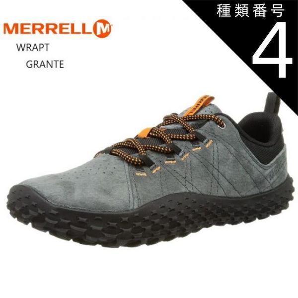 種類4:J135609BRICK/26.5cm(8.5インチ) (メレル)WRAPT MERRELL メンズ J135609 J037753 J036015 J036009 裸足感覚のベアフット 普段履きからウォーキング、キャンプやトレッキングなどの