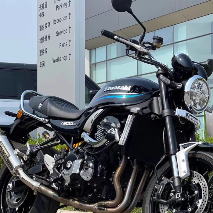 z900rs/Ｚ９００ＲＳ エンジンガード フェアリング エンジンスライダー プロテクター フレームスライダー カスタムパーツ パーツ 黒  kawasaki - メルカリ