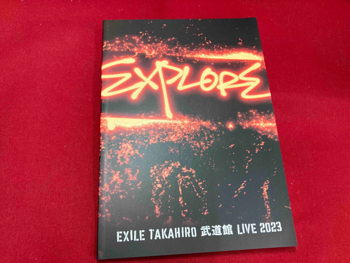 EXILE TAKAHIRO 武道館LIVE2024 DVD3枚 初回限定版 DVD EXILE TAKAHIRO 武道館 LIVE 2023 'EXPLORE'(初回生産限定版