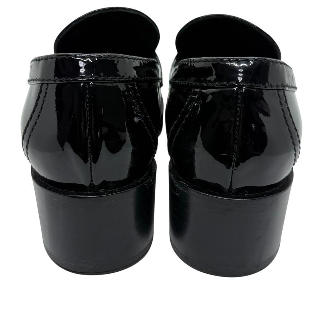 CHANELシャネルパテントローファー・ハートシリーズ - メルカリ 