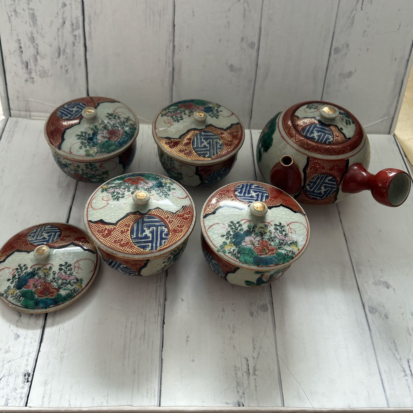 九谷焼 煎茶道具 茶器揃 陶宝造 供箱付 K3 九谷焼 煎茶道具 茶器揃 陶宝造 供箱付 K3 Amazon.co.jp: g26769