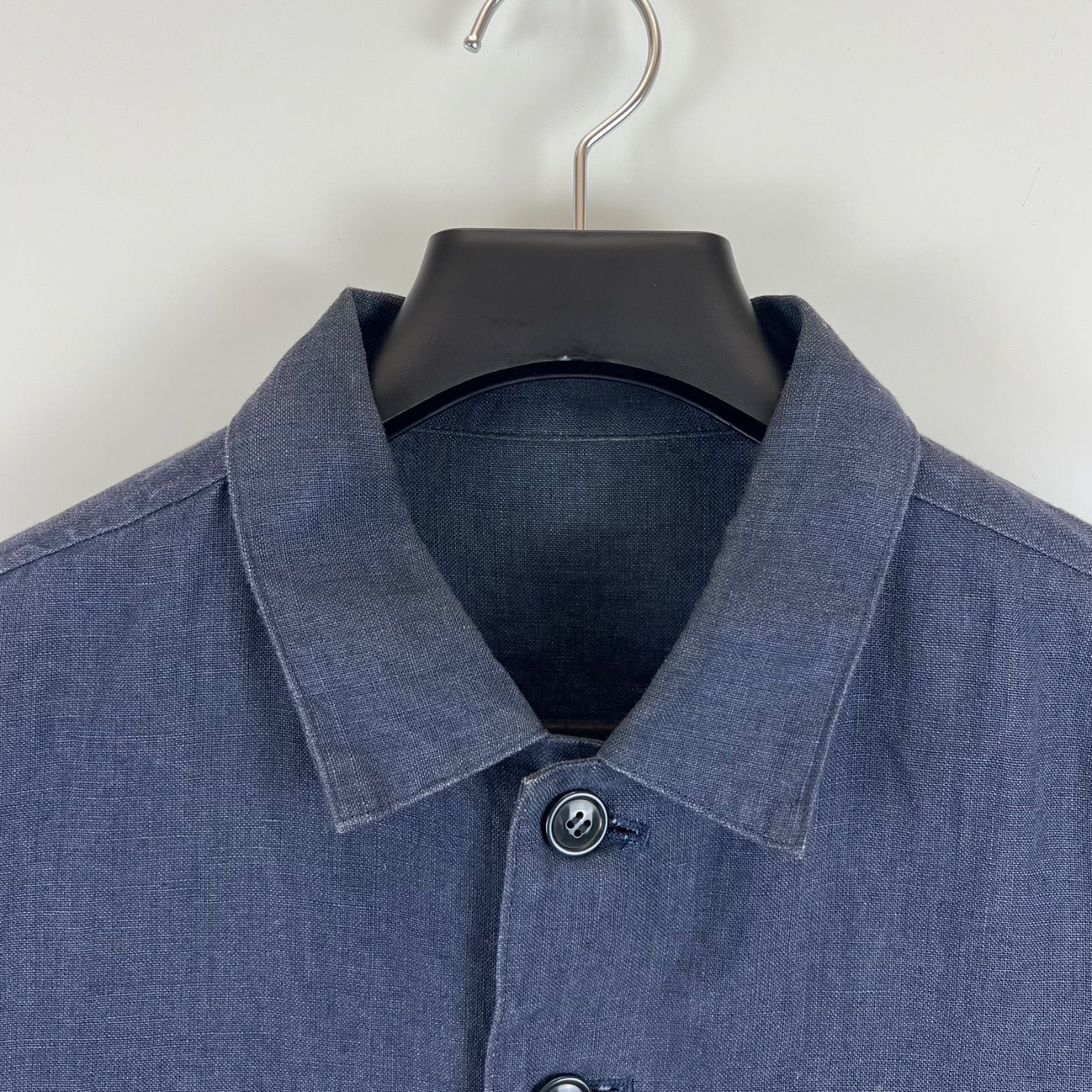 nest Robe CONFECT linen field jacket 3 navy ネストローブ 