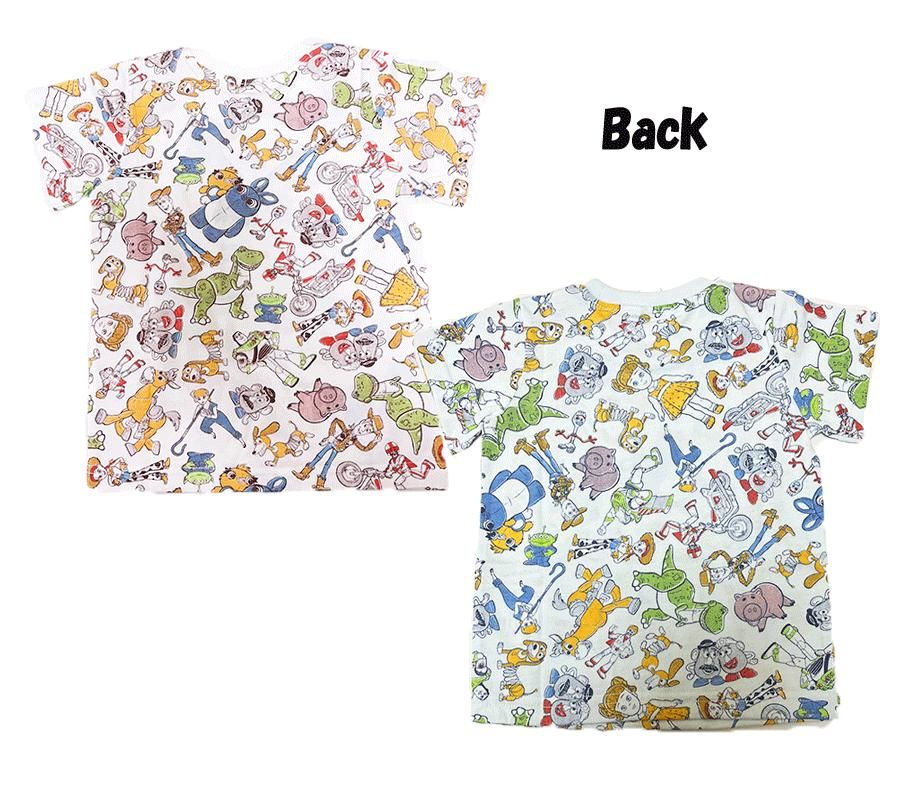 Disney ディズニー・ピクサー トイ・ストーリー 総柄半袖 T