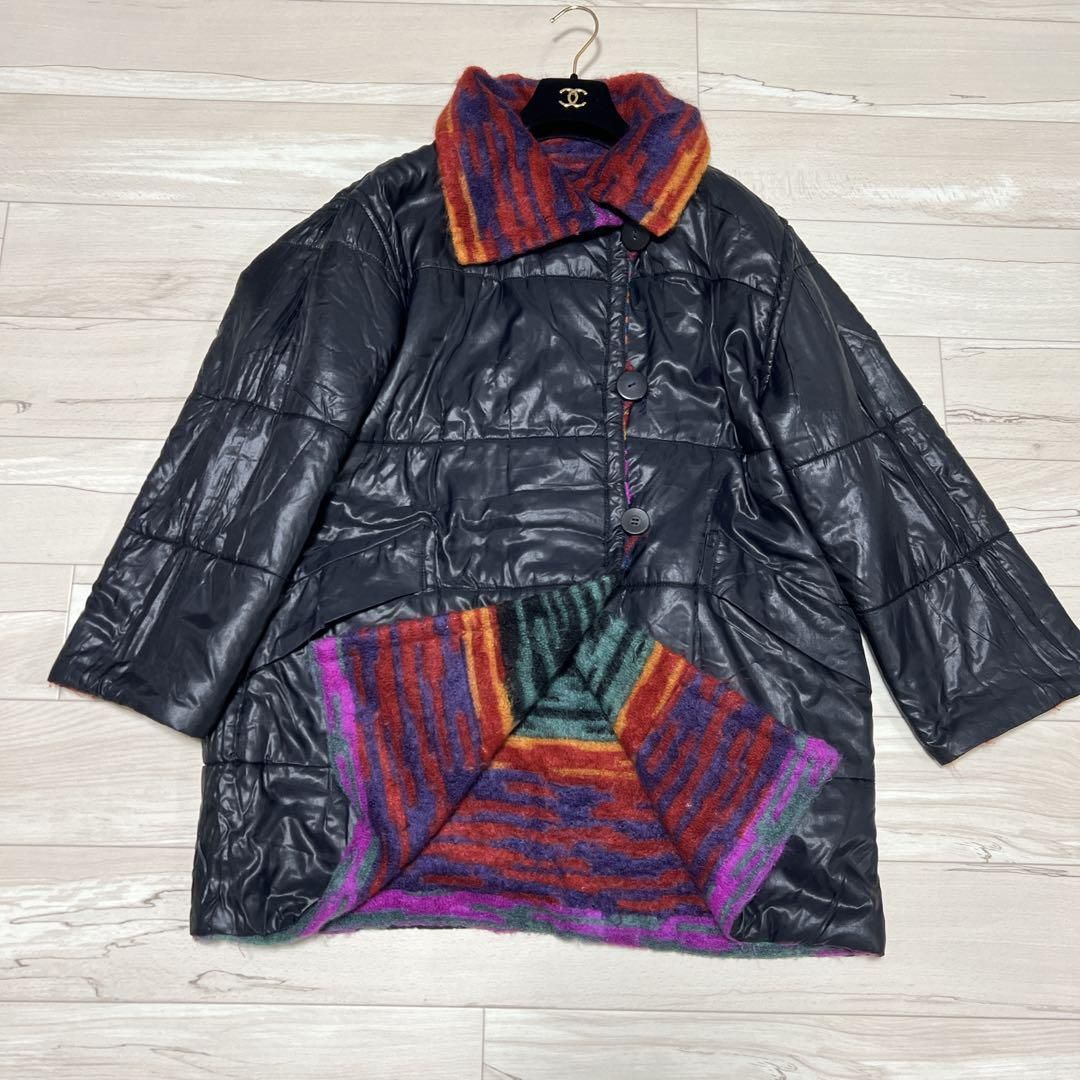 最 イタリア製 ミッソーニ リバーシブルマルチ 中綿ダウンコート USTAUSTRALIA_COM_AU