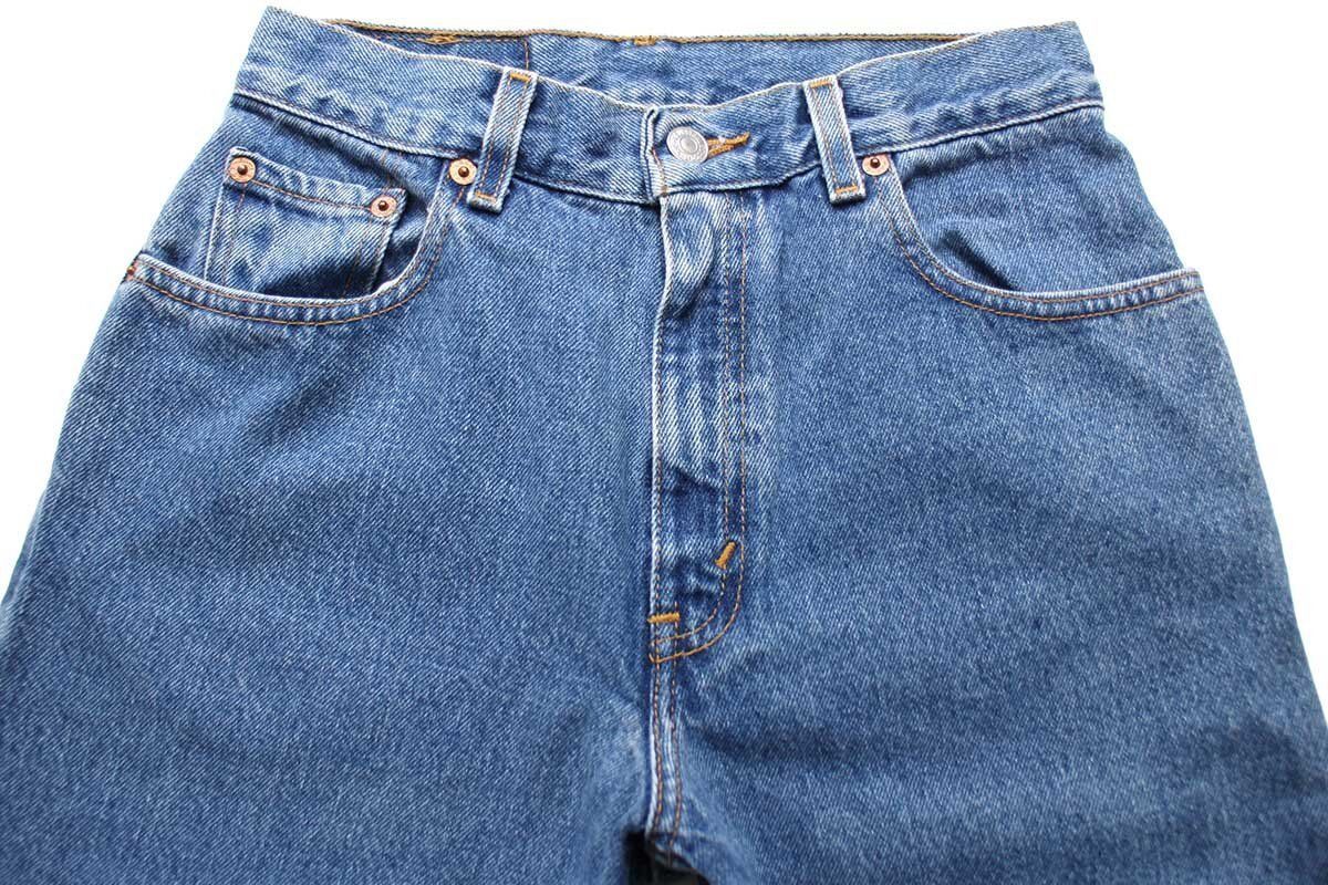 デニム・ジーパン Levi's JEANS (72693) RIBCAGE ストレートジーンズ ミディアムインディゴ – リーバイス