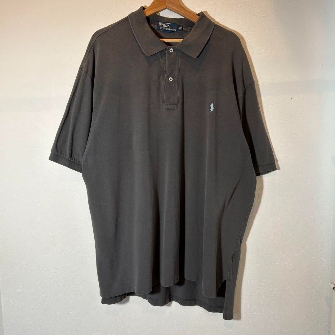 POLO RALPH LAUREN ラルフローレン ポロシャツ グレー 2XL