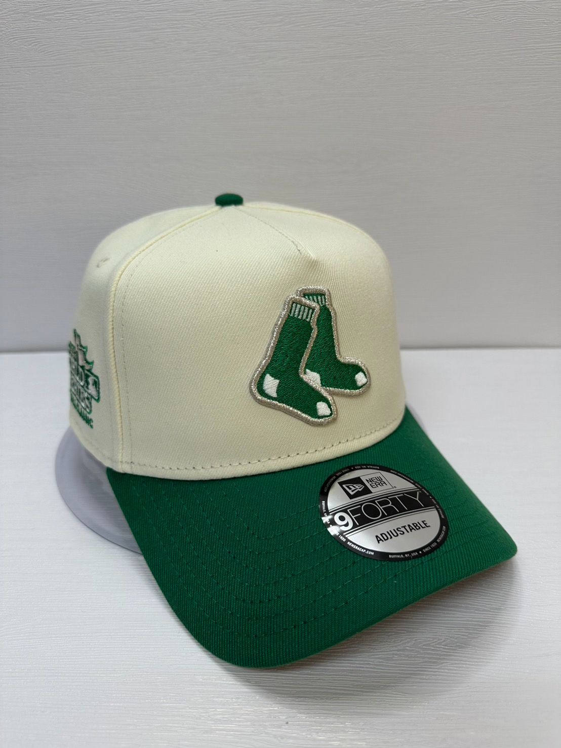 Newera ボストンレッドソックス ワールドシリーズ2013 9forty A-FRAME スナップバックキャップ ツートン