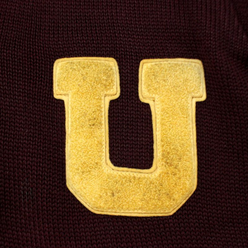 40s USA製 vintage Wilson ウィルソン レタード ウール ニット