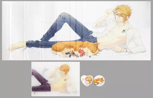 その他雑貨(キャラクター)　エイブラハム・ヴァン・ヘルシング オトメイトwithUシリーズ Vol.5 Van 「Code：Realize ～創世の姫君～」 オトメイト冬の市2018-2019グッズ 中古】その他雑貨(キャラクター) エイブラハム・ヴァン