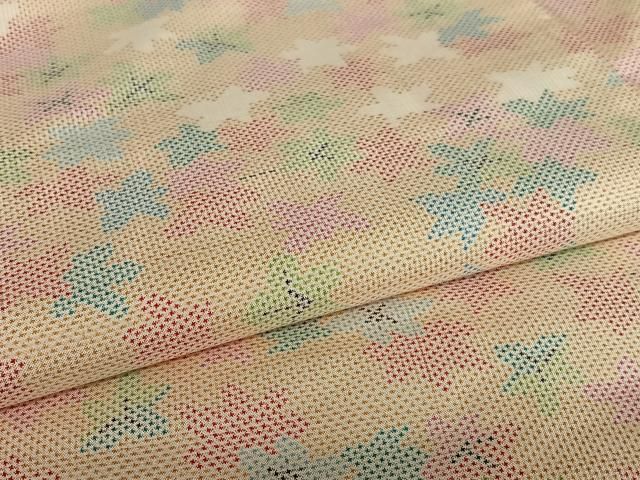 平和屋着物○本場大島紬 一元絣 舞花文 正絹 逸品 未使用 AAAV7554zg