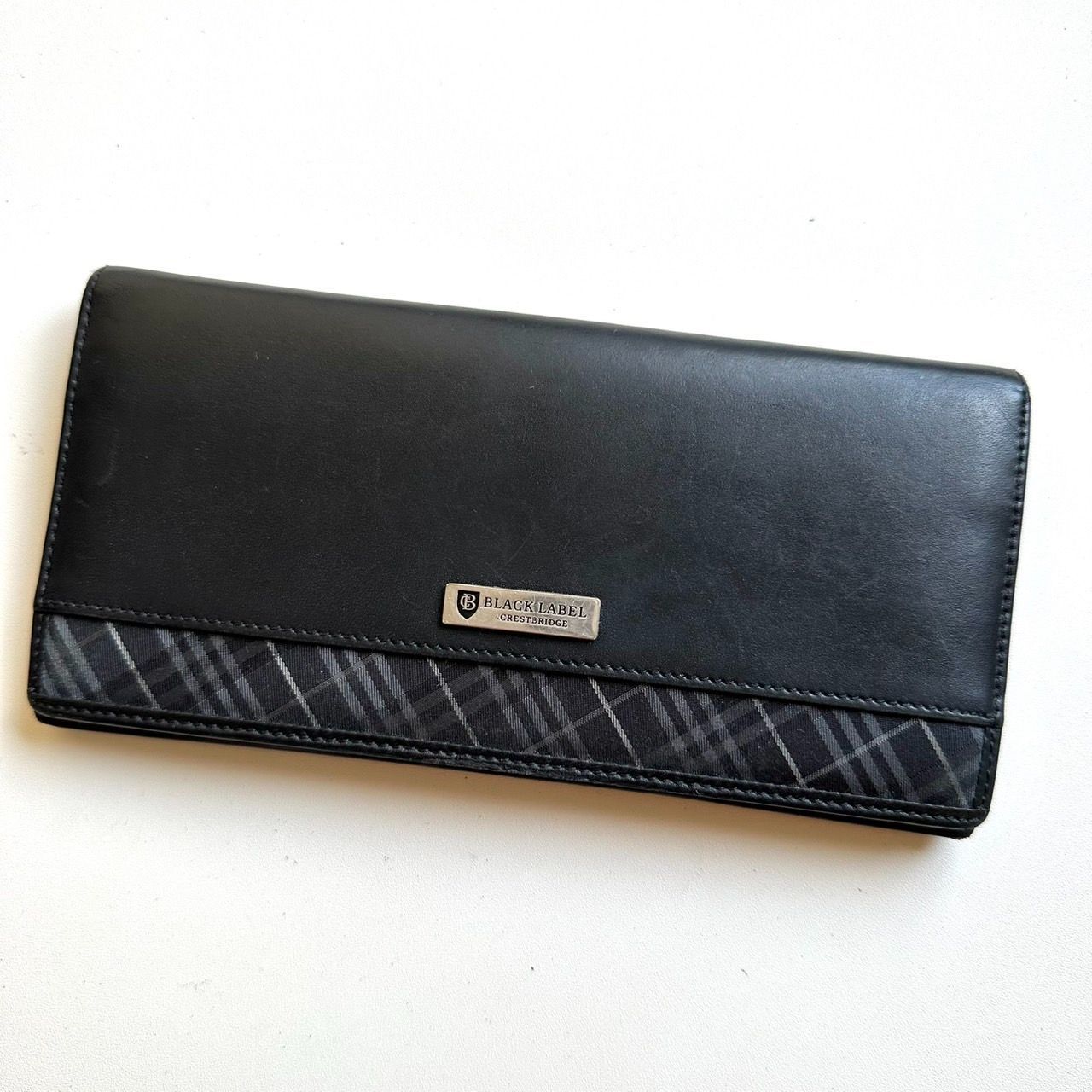 ブラックレーベルクレストブリッジ 長財布　未使用品 ブラックレーベルクレストブリッジ BLACK LABEL CRESTBRIDGE 長