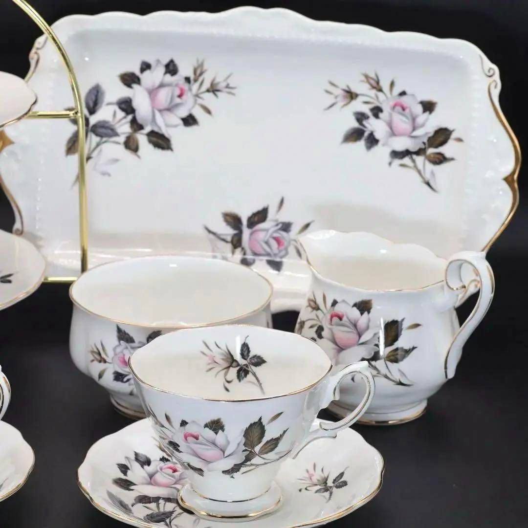 ロイヤルアルバート クイーンズメッセンジャー トリオ等 食器セット 10点 ロイヤルアルバート クイーンズメッセンジャー トリオ等 食器