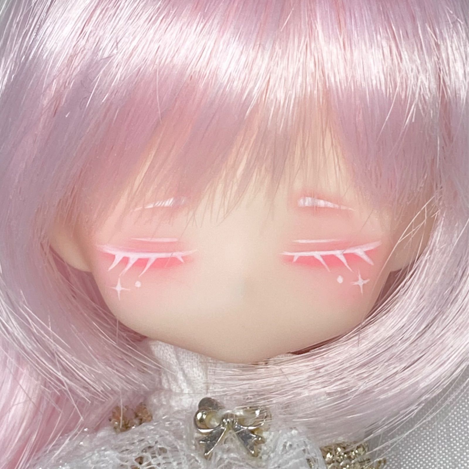 かすたむフェイス パテ盛り ◇ 8mmレジンアイ2種 ◇ カスタムヘッド ①