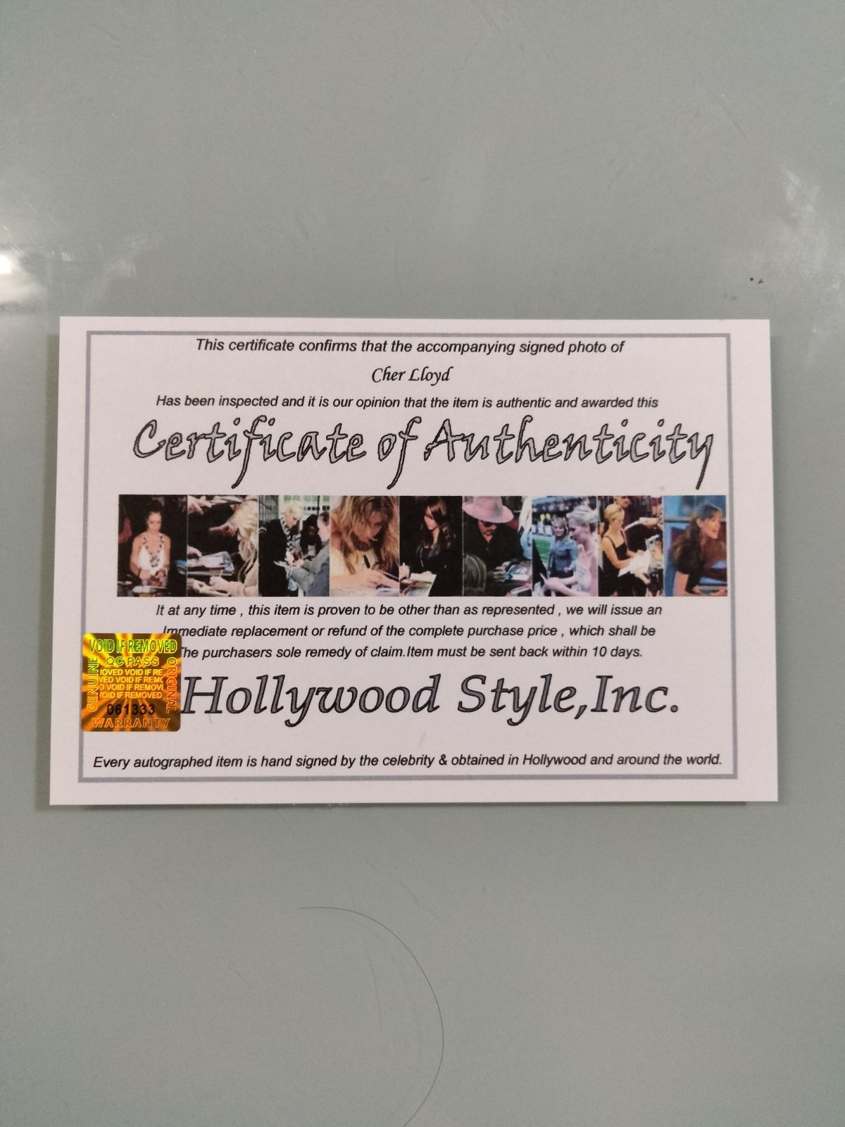 シェール・ロイド直筆サイン入り超大型写真…Cher Lloyd, - メルカリ シェール・ロイド直筆サイン入り超大型写真…Cher Lloyd, - メルカリ