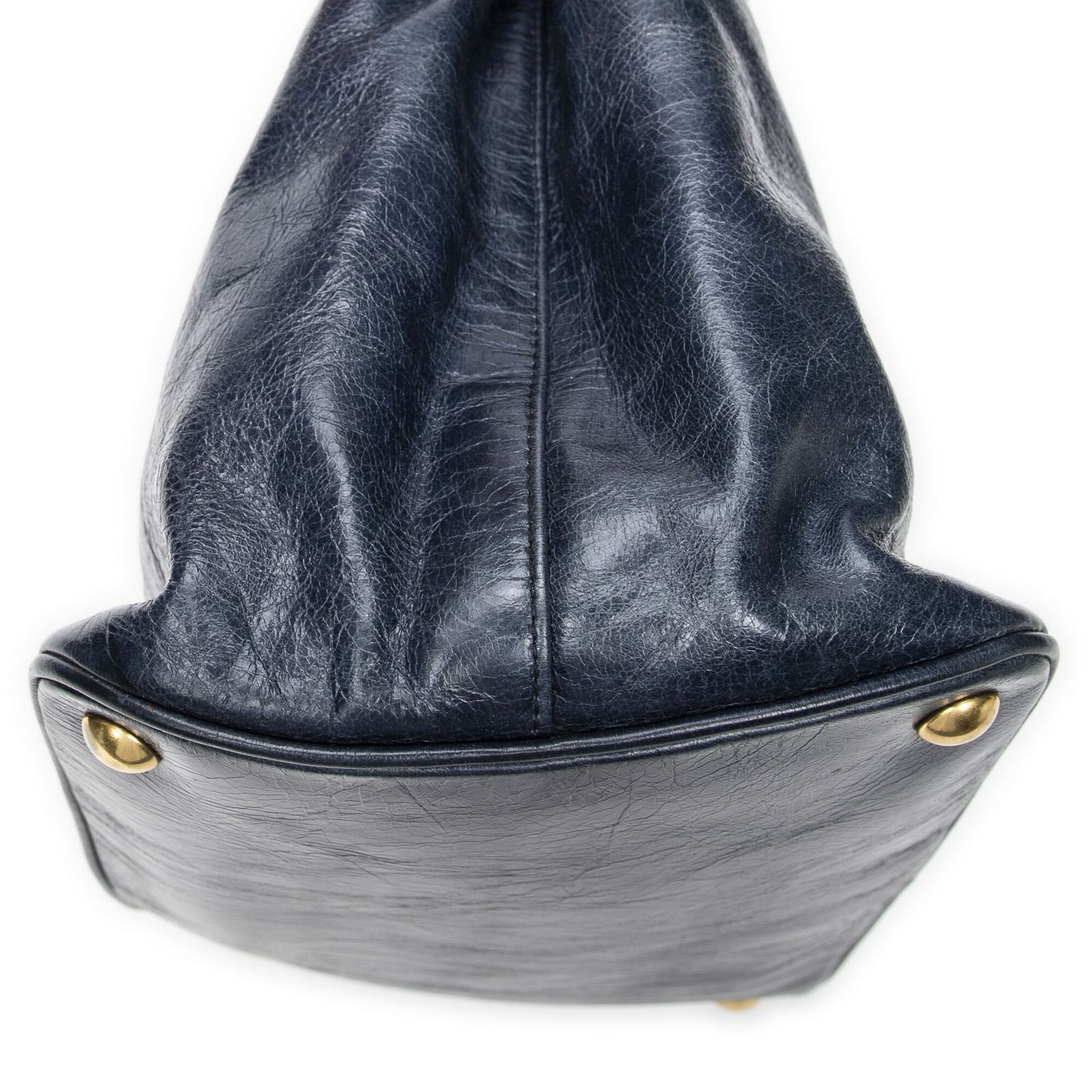 ミュウミュウコンバーチブルオープントートネイビーヴィテッロ