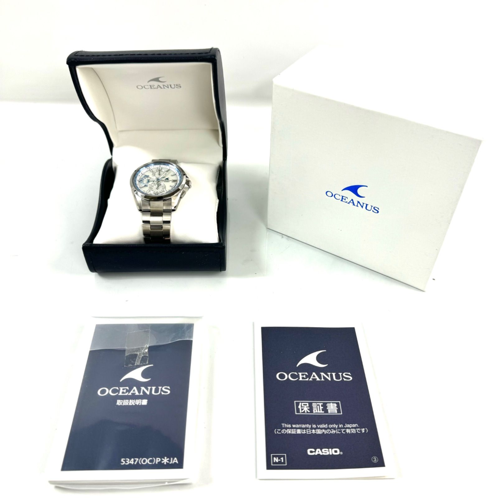 美品】カシオ オシアナス OCW-T2610H-7AJF クラシックライン 電波