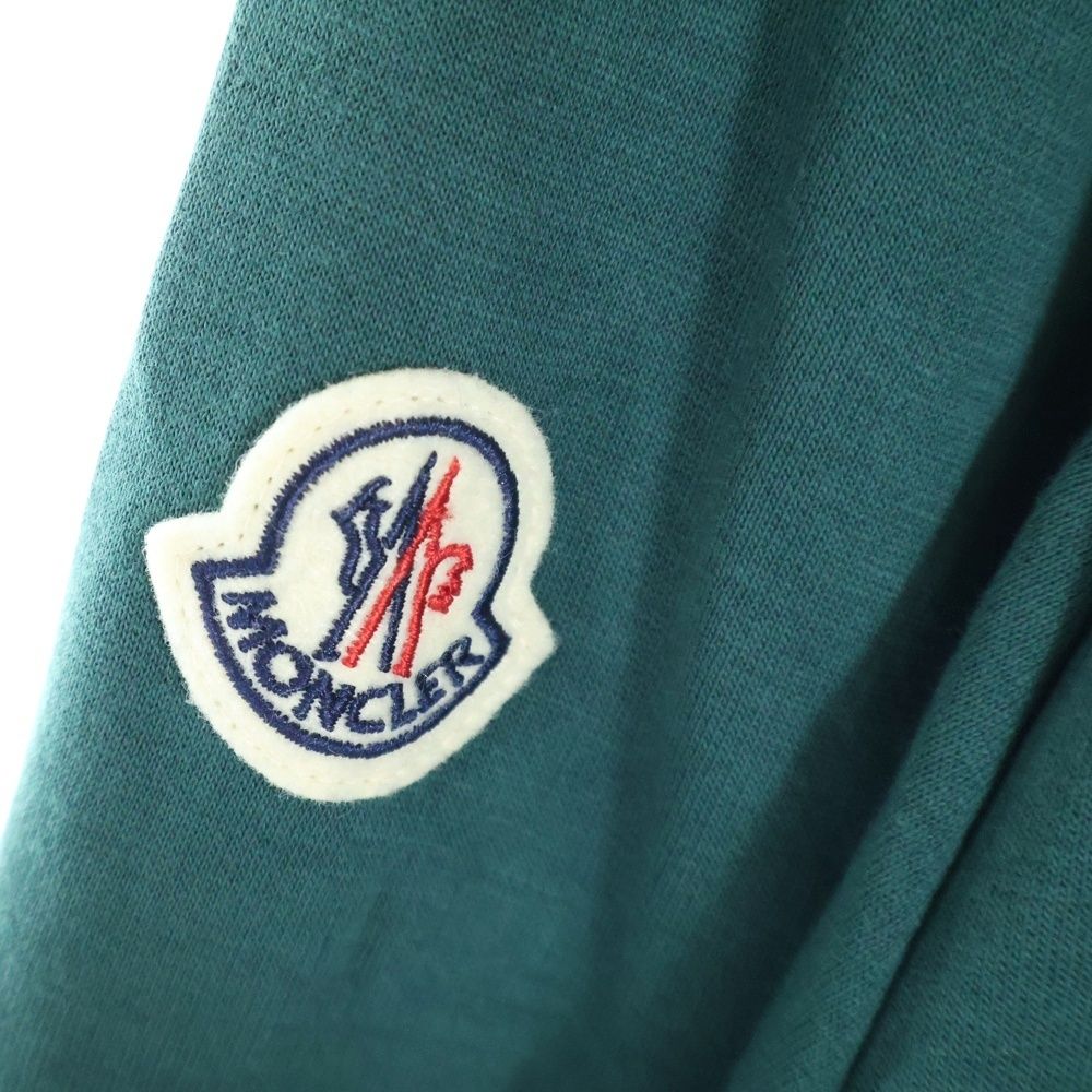 モンクレール　ロゴ刺繍スウェットトレーナー MONCLER (モンクレール) 23AW FELPA GIROCOLLO ロゴ刺繍 クルー