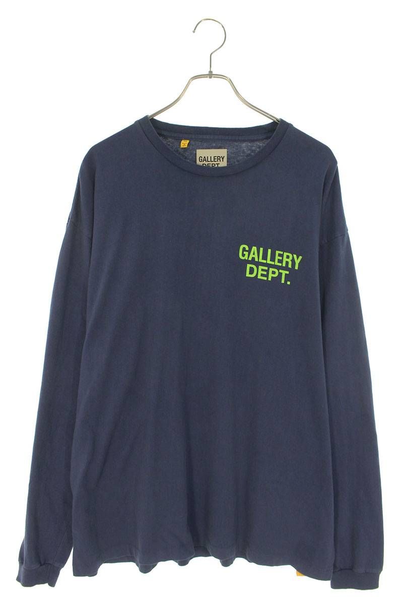 ギャラリーデプト GALLERY DEPT 23SS SS1110 NAVY ロゴプリントカットソー メンズ XL | fleettracktz.com