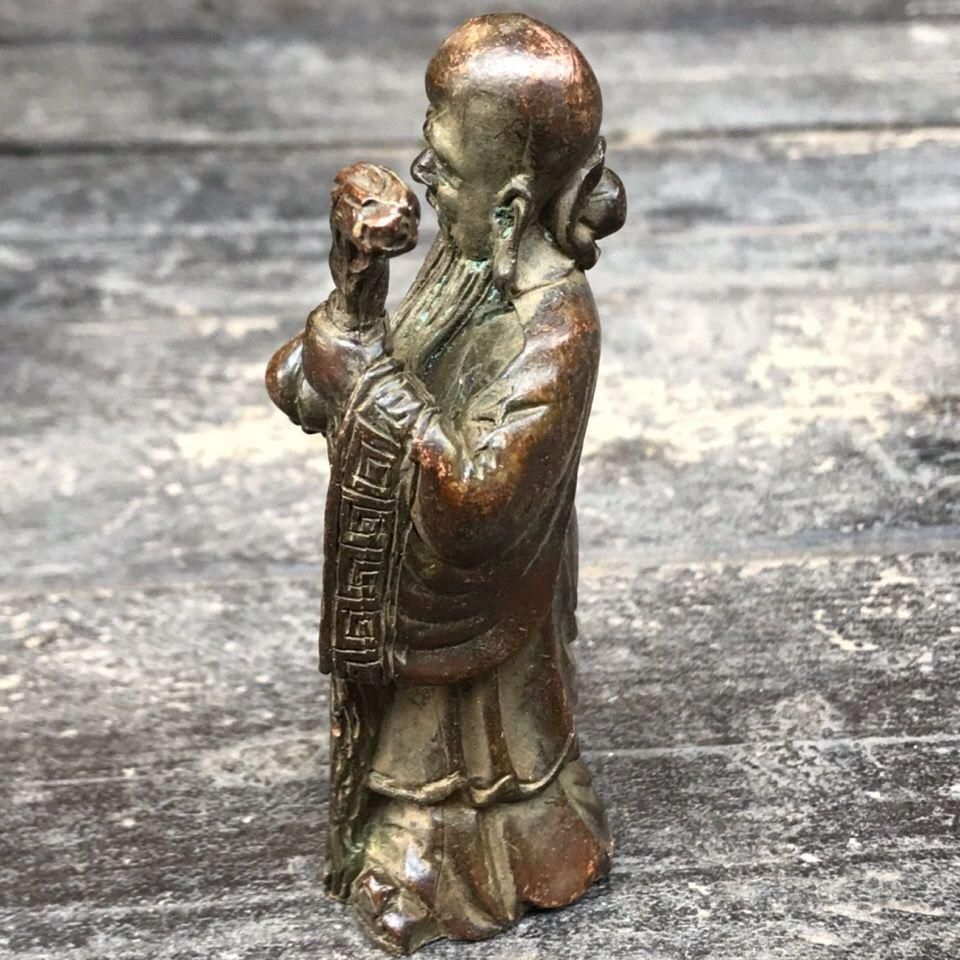 銅 細工 仏教美術 玄奘参詣準提菩薩仏像 禅意茶道 置物 装飾