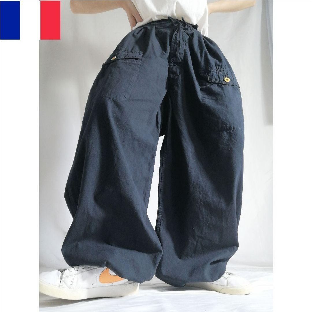 50s フランス軍 スノーカモパンツ ビンテージ ワイドパンツ DEAD STOCK