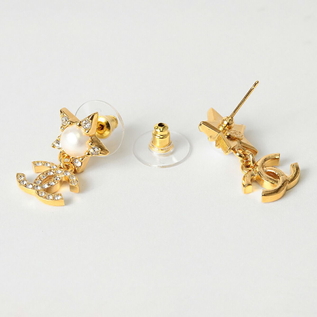 新品 シャネル CHANEL ピアス ドロップピアス ゴールド - メルカリ