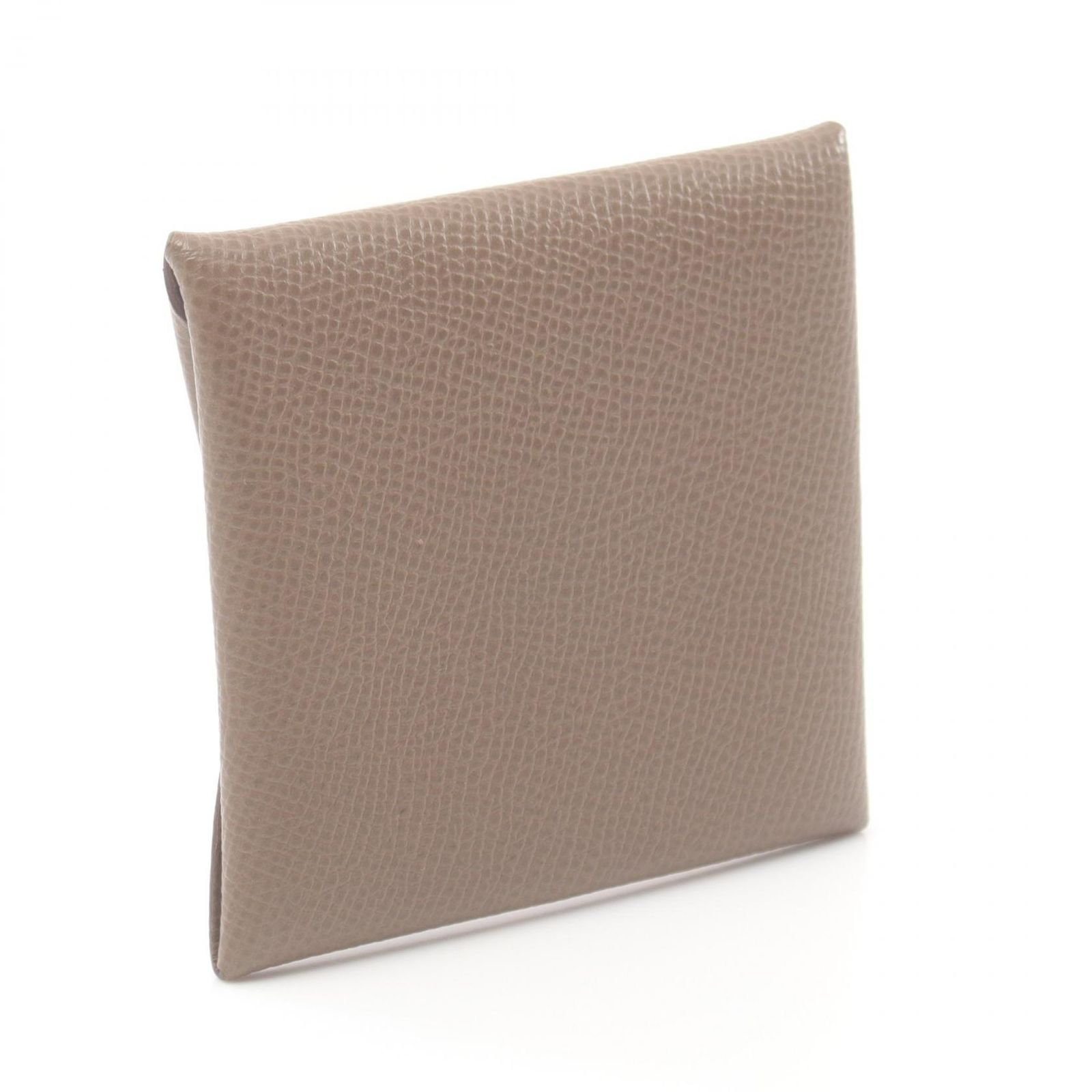 【数回使用】エルメス/バスティア/ケース/エトゥープ HERMES エルメス コインケース 小銭入れ エトゥープ グレージュ