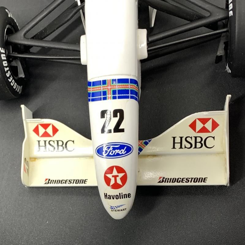 ミニチャンプス製 1/43　スチュワート・フォード　SF-2 Ｒ・バリチェロ 1/43 Minichamps F1 1998 Stewart Ford SF2 #18 Rubens