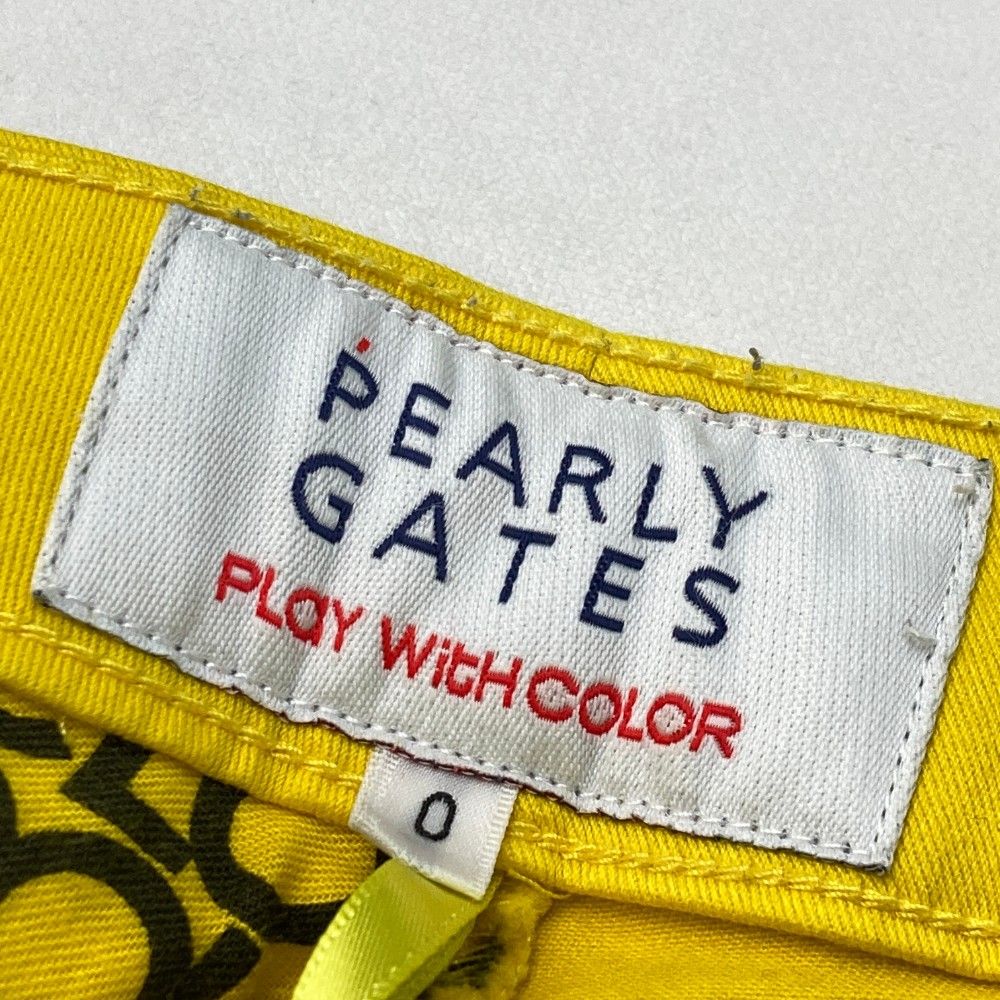 PEARLY GATES - パーリーゲイツ☺︎冬用スカート　サイズ0 PEARLY GATES パーリーゲイツ ニットスカート ボーダー柄
