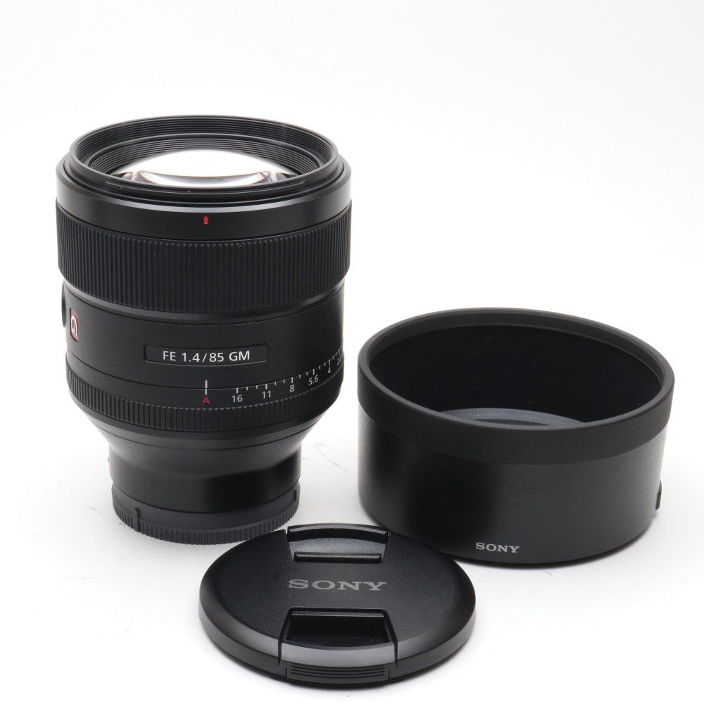 SONY ソニー 望遠単焦点レンズ フルサイズ FE 85mm F1.4 GM G Master デジタル一眼カメラα Eマウント 用 純正レンズ SEL85F14GM