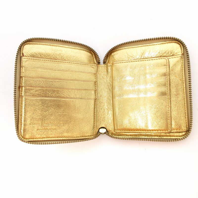 コムデギャルソン COMME des GARCONS 二つ折り財布 ラウンド