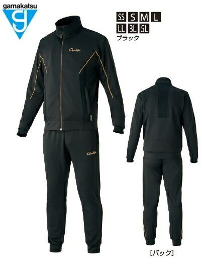 がまかつ ライトクールスウェットスーツ GM-3626 ブラック M
