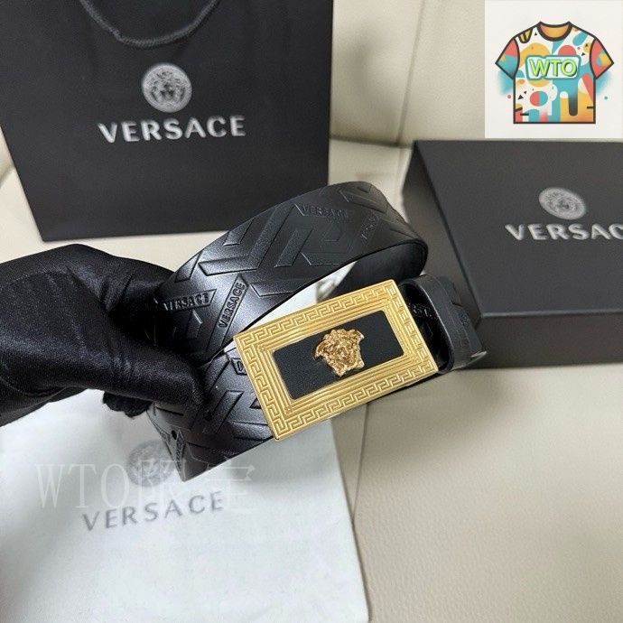 ［新品未使用］VERSACE ブラックレザー ベルト メデューサヘッド s-l400.jpg