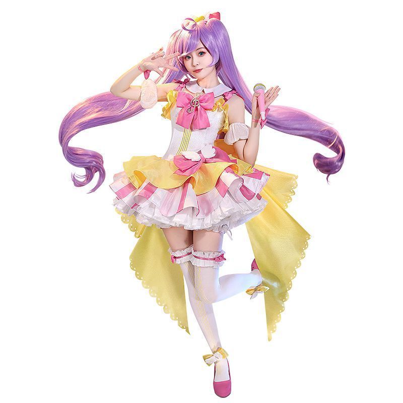 プリパラ 真中らぁら コスプレ衣装セット キッズ 仮装 マフラー