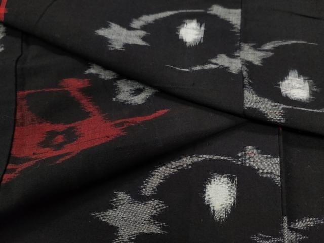 平和屋着物＃男性 久留米絣 綿 長羽織 吉祥文 逸品 CAAW4913dy