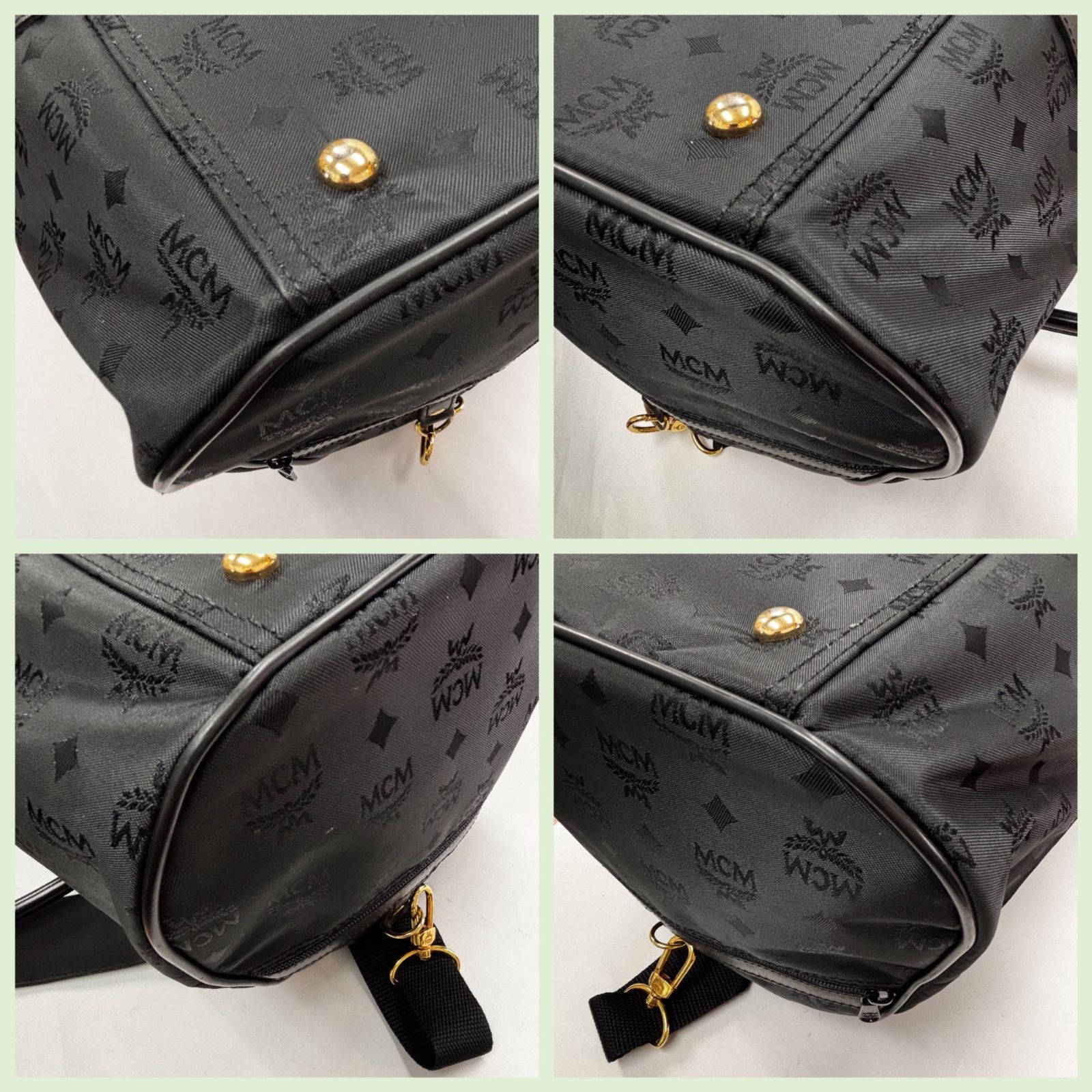 上美品⭐️MCM エムシーエム】 ボストンバッグ 2WAY ショルダーバッグ 