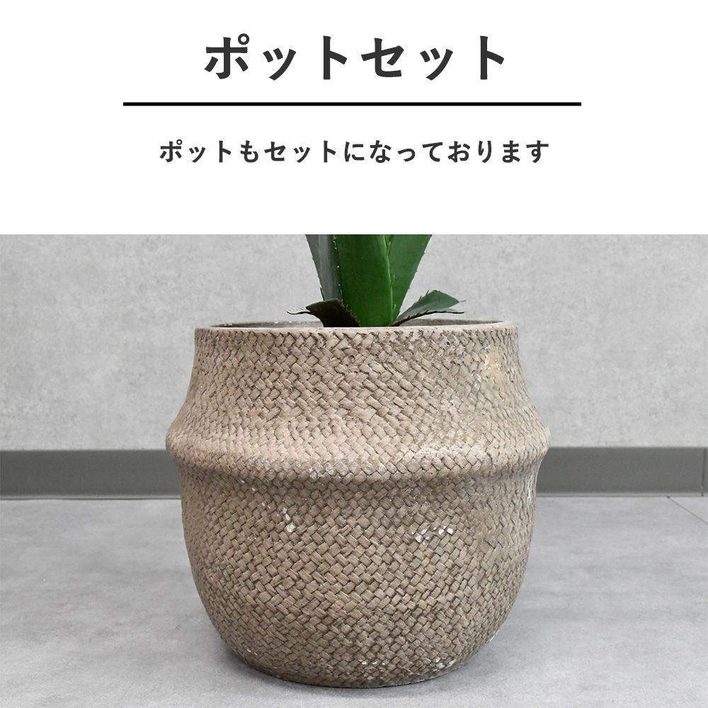  観葉植物 アロエ おしゃれ インテリア 人工植物 フェイクグリーン 雑貨 グリーン 観賞用 セメントポット グリーンポット 大きめ 北欧 人工観葉 人工観葉 フェイクグリーン フラワー ガーデニング