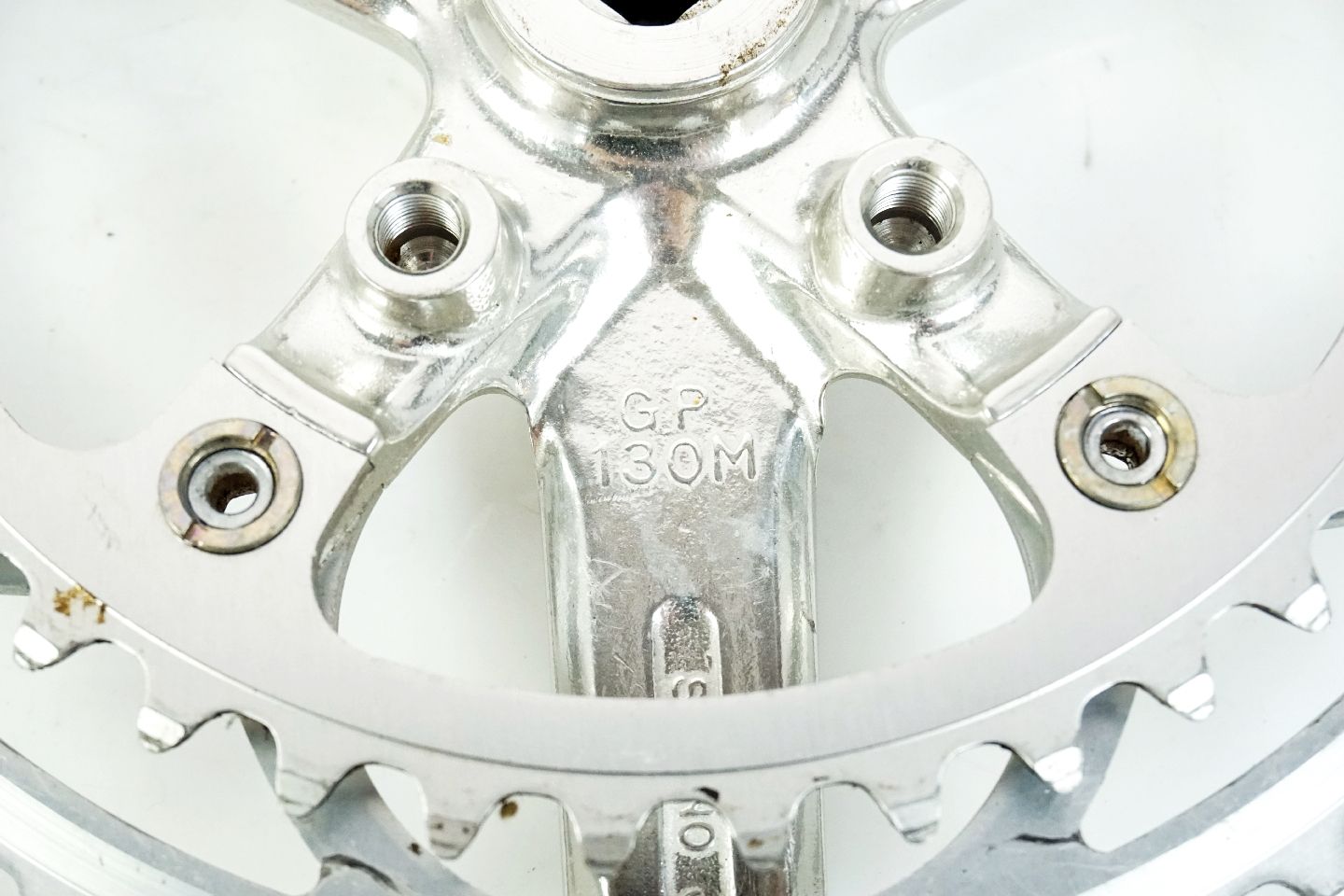 スギノ クランク GP130 170mm、シマノ FD-Z202 SUGINO 「スギノ」 GP130 170mm 52-42T クランクセット