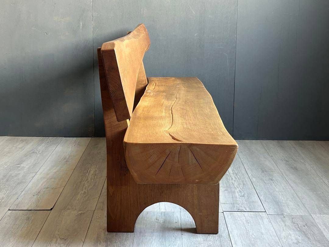 希少 無垢材 ベンチ アンティーク ヴィンテージ 和モダン 杉の木