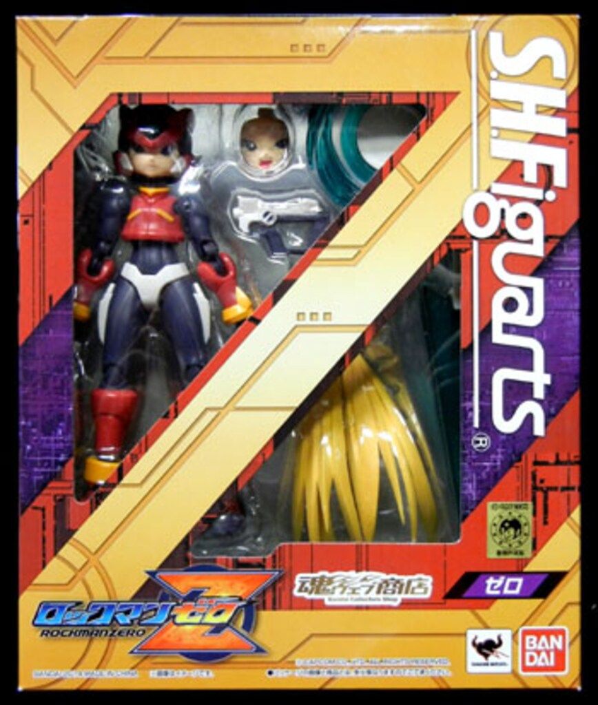 バンダイ S.H.Figuarts ロックマンゼロ ゼロ－－Mercari 【中古