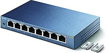 お得，本物保証 【中古】TP-Link スイッチングハブ 8ポート ギガビット 磁石付き らくらくマウント TL-SG508 無償永久保証 スイッチングハブ