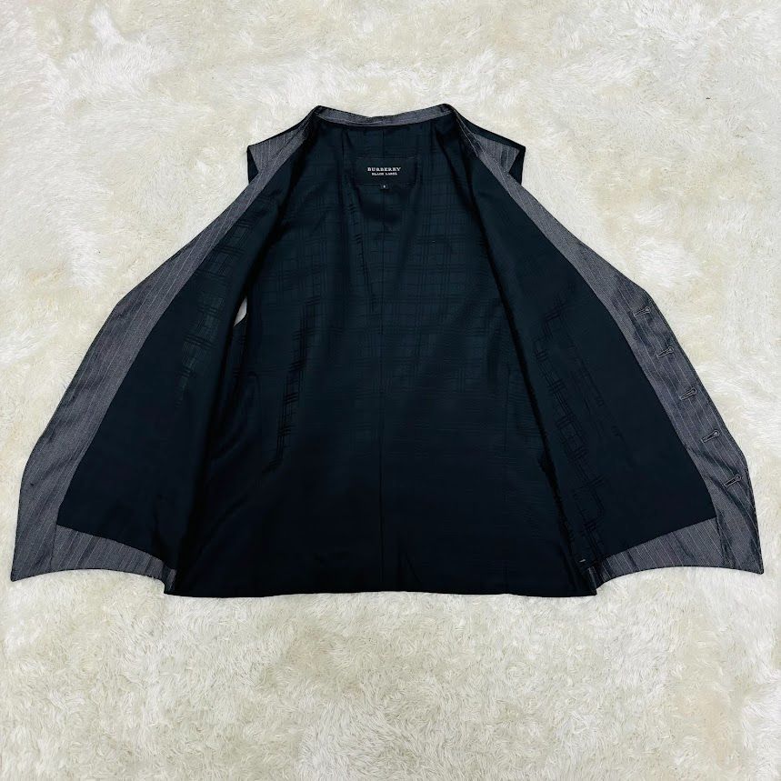 BURBERRY BLACK LABEL バーバリーブラックレーベル ストライプ スーツ